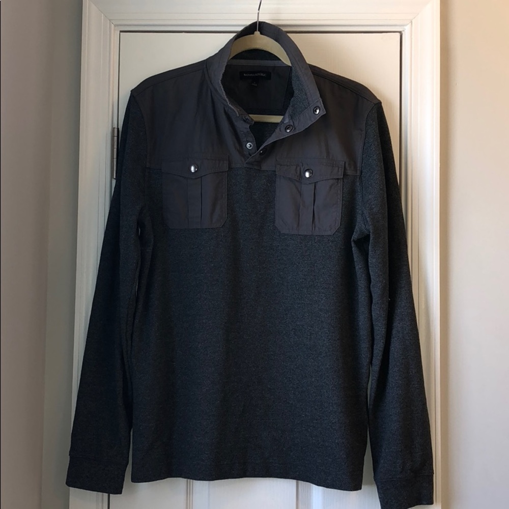 Men’s Banana Republic Gray Sweater